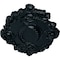 Ekena Millwork Kinsley Flowing Leaf Ceiling Medallion, Hand-Painted Night Shade, 30 3/8"W x 20 3/4"H x 1"P CM30KINSF - alternate 3
